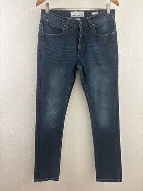 Paper Denim & Cloth jeans dark wash and classic five-pocket styling 32/32
